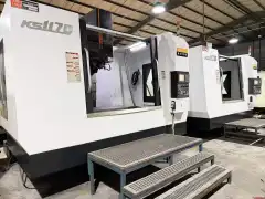 Used Kao Hsu 1170 Horizontal Machining Center with Mitsubishi M 70 A photo 2