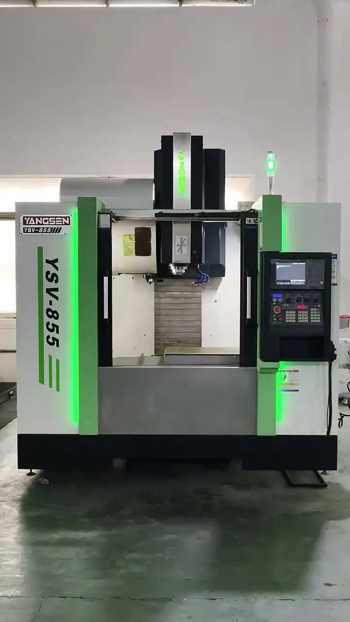 Near-New Yangsen 855 BBT 40 Vertical Machining Center with FANUC MF Plus photo 1