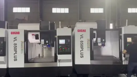 Used GUGAO VL 850 PLUS Vertical Machining Center with Mitsubishi M 80 Control