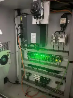 Used Zhiyuan T 5 Vertical Machining Center with Mitsubishi M 70 Control, 16-Tool Magazine, 15,000 rpm photo 3