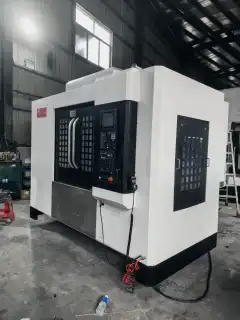 Used Jinhong T 10 Vertical Drilling and Tapping Center with Mitsubishi M 80 photo 3