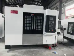 Used Jinhong T 10 Vertical Drilling and Tapping Center with Mitsubishi M 80 photo 6