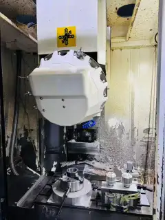 Used Helian T 6 5-Axis Drilling and Tapping Center with Mitsubishi M 8 Control photo 3