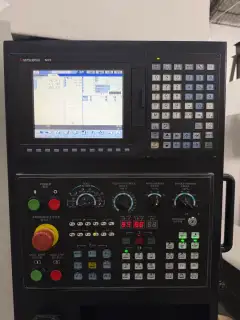 Used Taikan 850 Vertical Machining Center with Mitsubishi M 70 A Control and 24-Tool ATC photo 3