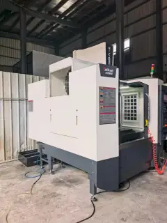 Used Taikan T-V 850 M Heavy-Duty Vertical Machining Center with Mitsubishi M 80 Control photo 3