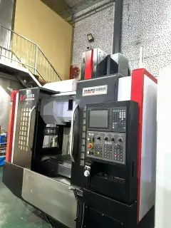 Used Jiafu V 855 Three-Linear-Guideway Vertical Machining Center with Mitsubishi Control photo 1