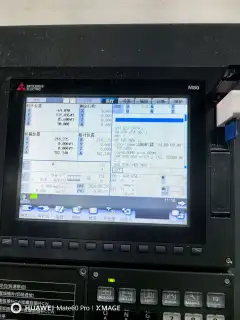 Used Yangsen 855 Vertical Machining Center with Mitsubishi M 80 Control photo 8