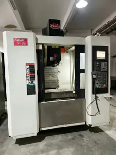Used JiRFINE V6 Vertical Machining Center, Mitsubishi M70 Control, BT40 12,000 rpm, Year 2000 photo 5