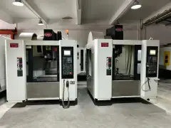 Used JiRFINE V6 Vertical Machining Center, Mitsubishi M70 Control, BT40 12,000 rpm, Year 2000 photo 1