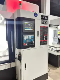 Used Taikan 870 CNC Engraving and Milling Machine with SYNTEC 21 MA Control photo 4