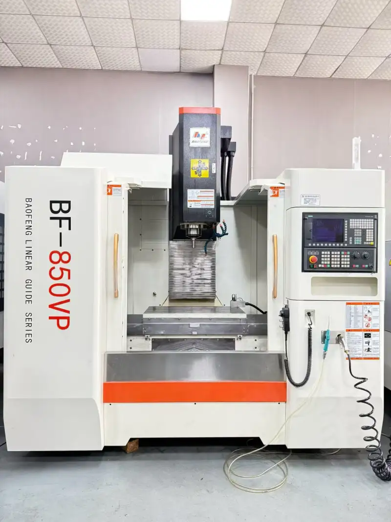 Used Baofeng BF-850VP Vertical Machining Center, Siemens 828 D, HSK63 Spindle, 18,000 rpm photo 1