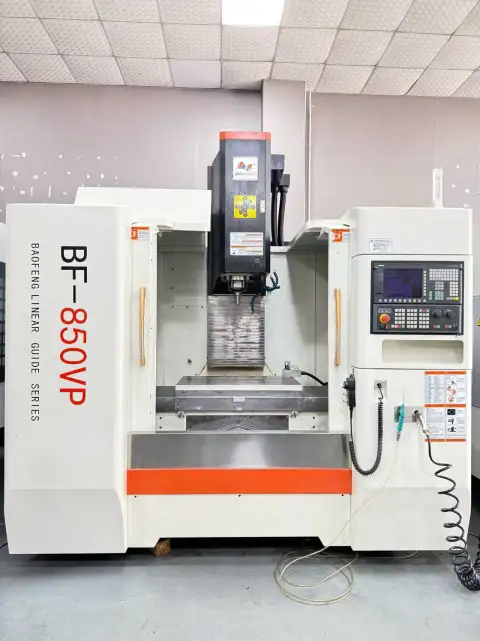 Used Baofeng BF-850VP Vertical Machining Center, Siemens 828 D, HSK63 Spindle, 18,000 rpm