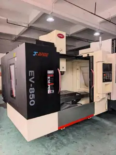 Used JiRFINE EV 850 Vertical Machining Center with FANUC Plus Control and Rexroth Guideways photo 2
