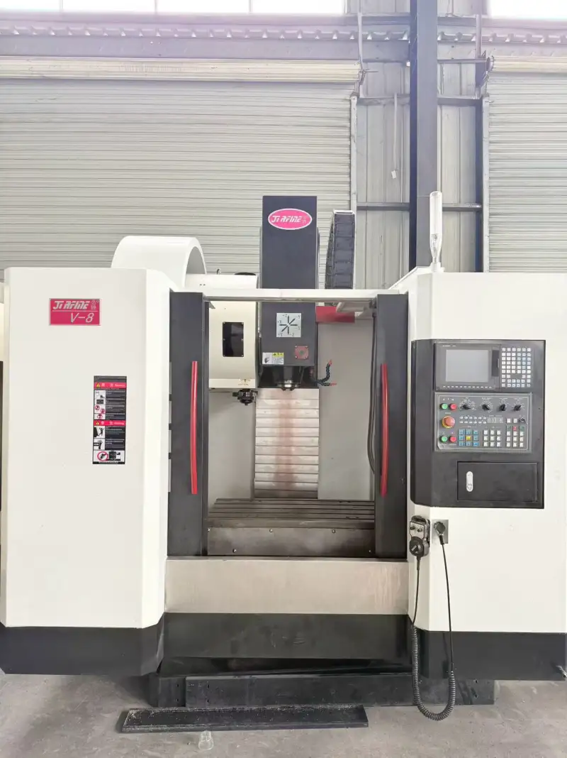 Used JiRFINE V 8 Vertical Machining Center with Mitsubishi M 70 Control photo 1