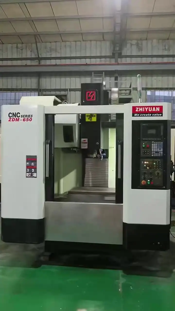 Used Zhiyuan 650 Vertical Machining Center with Mitsubishi M 70 A Control photo 1