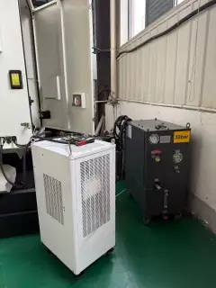 Used JiRFINE VH 85 Heavy-Duty Vertical Machining Center with Mitsubishi M 80 photo 7
