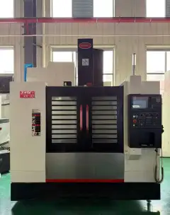 Used JiRFINE VH 85 Heavy-Duty Vertical Machining Center with Mitsubishi M 80 photo 3