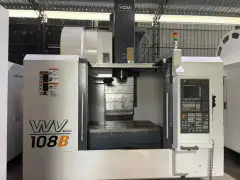 Used YCM WV 108 B Vertical Machining Center with FANUC 32 i-MB and BT50 Gear-Head Spindle photo 3