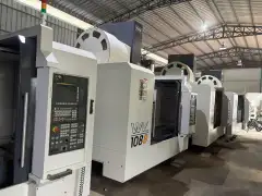 Used YCM WV 108 B Vertical Machining Center with FANUC 32 i-MB and BT50 Gear-Head Spindle photo 2