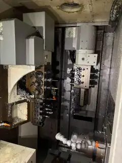 Used Quick-Tech I-42 ULTIMATE Dual-Spindle Turn-Mill CNC Lathe photo 4