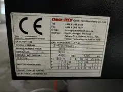 Used Quick-Tech I-42 ULTIMATE Dual-Spindle Turn-Mill CNC Lathe photo 8