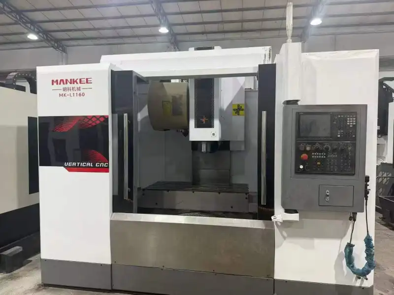 Used MANKEE MK-L 1160 Vertical Machining Center with Mitsubishi M 80 Control photo 1