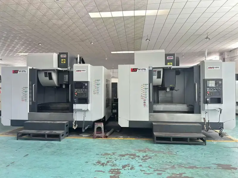Used JIAFU M 1270 L Vertical Machining Center with Mitsubishi M 80 V Control photo 1