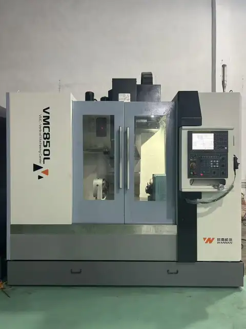 İkinci El WANNAN VMC 850 L Dikey İşleme Merkezi, FANUC 0i-MF Plus