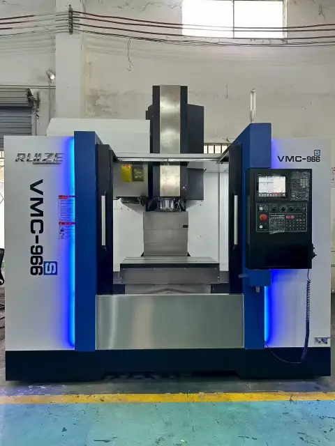Mitsubishi M 80 Kontrollü Kullanılmış RUIZE VMC-966 Dik İşleme Merkezi