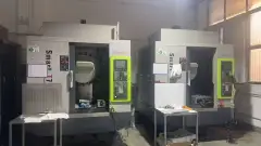 Used Zhiyuan Smart-T 740 Vertical Drilling and Tapping Center with Mitsubishi M 80 Control photo 2