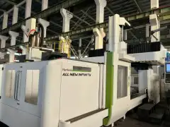 Used Hartford CNC-423 L Gantry Machining Center with Mitsubishi M 80 Control photo 3